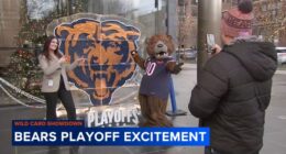 Chicago Bears fans gearing up for Green Bay Packers playoff matchup at Soldier Field
