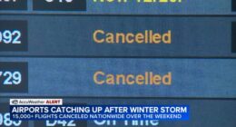 Chicago weather: Bitter cold remains after weekend snow storm; O'Hare, Midway getting back to normal after weekend cancellations