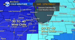 Chicago weather today: Wind chill temperatures become frigid; school closings in place amid Cook County, IL Extreme Cold Warning