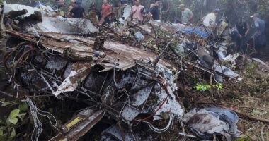 Colombian airplane crashes after vanishing, leaving 15 dead