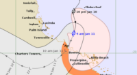 Cyclone, bushfires out states on alert