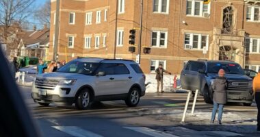 Damning new video shows Alex Pretti running at ICE agents