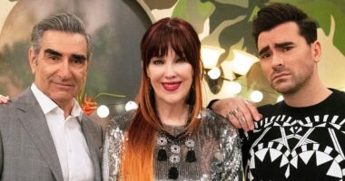 Dan and Eugene Levy pay tribute to co-star Catherine O'Hara