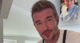 David Beckham cooks for Gordon Ramsay as pals launch food collab