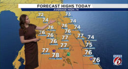 Dense fog advisory issued in Central Florida. Warm week on tap
