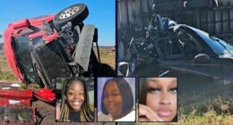 'Distracted' 18-wheeler driver obliterated Nissan Altima with 4 women inside, killing them as they drove in right lane 'at a slower speed' due to flat tire: Lawsuit