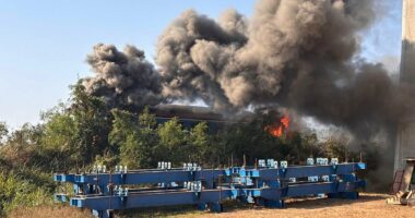 Dozens killed when crane collapses onto train in Thailand