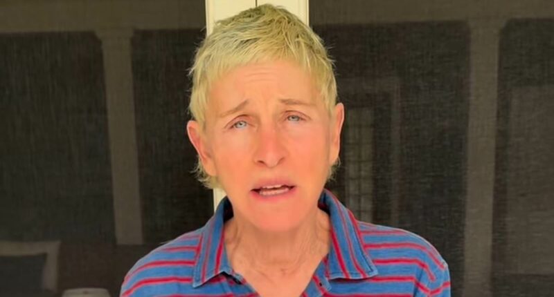 Ellen DeGeneres posts video supporting protesters in Minneapolis