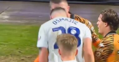 England's worst-behaved footballer HEADBUTTS opponent - just after he returned from nine-match racial abuse ban - as his own manager calls him 'totally unacceptable'
