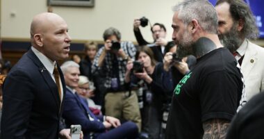 Ex-cop who was beaten on Jan. 6 erupts at election skeptic at hearing