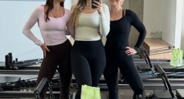 Kira-Leigh Rule (left) and Anthea Counsel (centre) co-founded the Pilates teacher-training business TrainMe Education in late 2024. They abruptly parted ways late last year