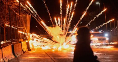 Federal agents deploy tear gas, rubber bullets on protesters outside Minneapolis federal building