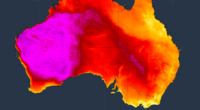 An extremely hot air mass will spread across the country this weekï»¿, pushing temperatures towards the mid-to-high 40s in parts of Western Australia, South Australia, Victoria and New South Wales.
