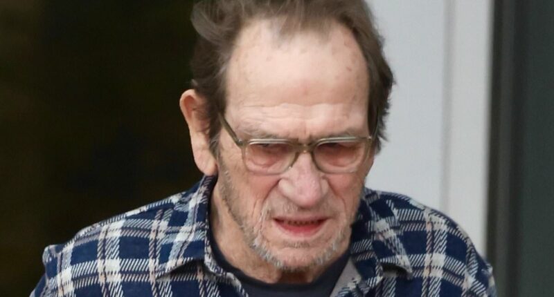 Frail Tommy Lee Jones is seen for first time since daughter's death