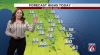 Frigid start in Central Florida gives way to sunny skies
