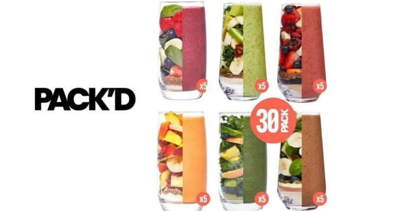 Fuel your 2026 goals: Win a PACK’D Smoothie bundle worth over £59