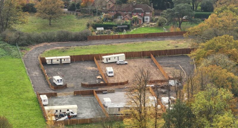 Fury as Travellers game the system to build illegal camps