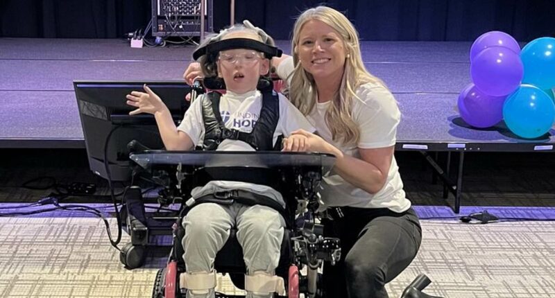 Girl, 8, hit by disease that has left her trapped in her body