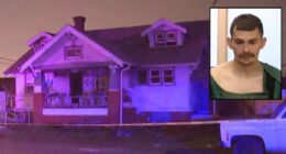 'Going to kill some people': Man texted dad about plans to stab and trap roommates upstairs before setting house on fire, police say