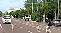 Good Samaritan saves toddlers found wandering around A1A in Brevard County