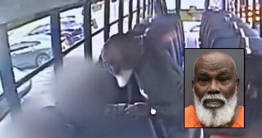 'Harnessed to a bus seat': Autistic 9-year-old gets 'slapped' and 'smacked' by school aide on video while on the way home from class, cops say