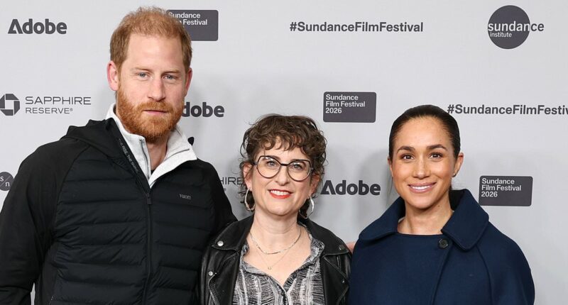 Harry and Meghan's Sundance screening sparks online conspiracy row