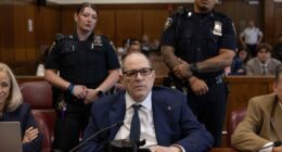 Harvey Weinstein says jurors were bullied into convicting him; a judge is set to rule in New York City