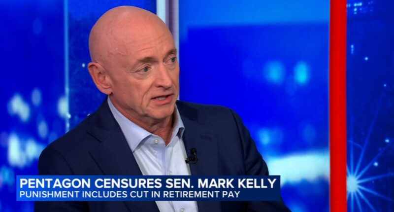Hegseth censures Senator Mike Kelly after video urging troops to resist unlawful orders, could lead to military retirement cut