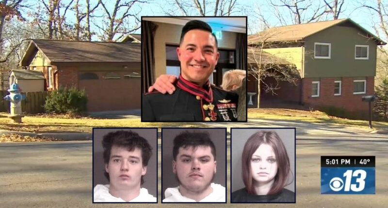 'Hey, I'm dying': Decorated Marine texts family goodbye after teens gun him down during Facebook Marketplace 'ruse' to steal his iPhone and sell it at Walmart ecoATM, cops say