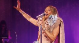 Hilary Duff sizzles in bodysuit as she kicks off her comeback tour