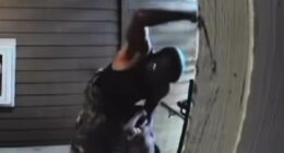 Horrendous footage captures man beating up toddler on doorstep