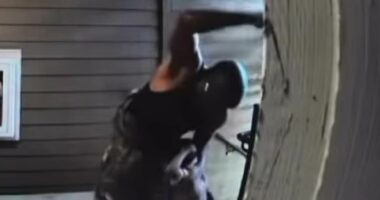 Horrendous footage captures man beating up toddler on doorstep