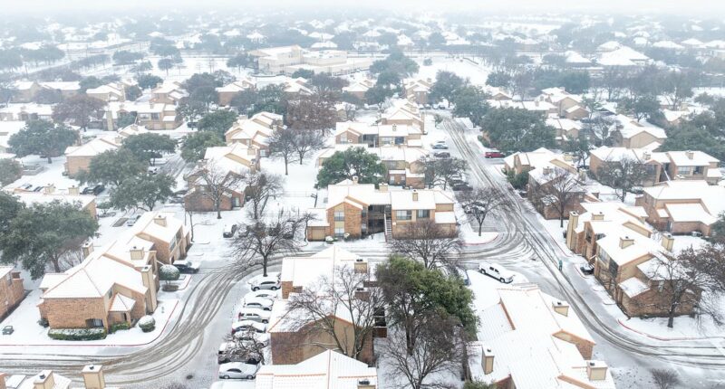 Houston warned temperatures will plunge below freezing for 40 HOURS