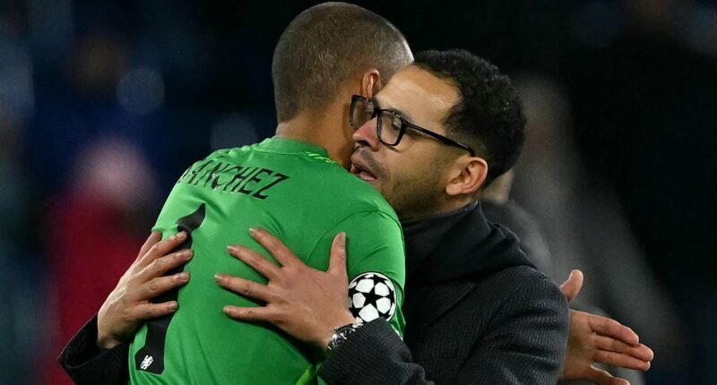 How Robert Sanchez can reach the next level at Chelsea: Inside his special bond with Liam Rosenior, the stat which shows his progress this season - and the training ground switch aimed at getting the most out of the Spaniard