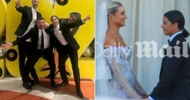 How Sam Kerr and Kristie Mewis celebrated their wedding: Baby bottles, Moscow mules and a late-night New Year's Eve party