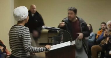 Ilhan Omar attacked by liquid-sprayer after calling for Noem to resign