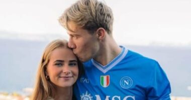 Inside Rasmus Hojlund's renaissance: Striker dubbed 'a cyborg' in Italy is bullying Serie A defenders, happily settled in an ancient seaside town and has new lease of life after Man United nightmare