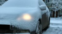 Is it illegal to drive with snow on your car? It depends on where you live