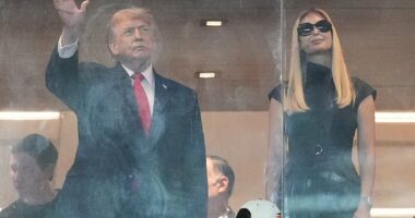 Ivanka Trump, 44, reignites frantic plastic surgery rumors after hiding behind pair of sunglasses