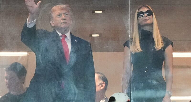 Ivanka Trump, 44, reignites frantic plastic surgery rumors after hiding behind pair of sunglasses