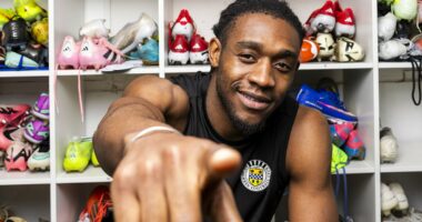 I've played against Liverpool, Arsenal, Man City and Man Utd in the Premier League... and I WILL get back to that level, says St Mirren's Dan Nlundulu