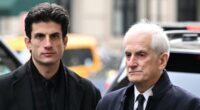Jack Schlossberg looks heartbroken as he attends sister's funeral