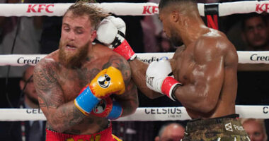 Jake Paul drops out of WBA cruiserweight rankings after loss to Anthony Joshua