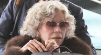 Jane Fonda, 88, is pushed in wheelchair at airport