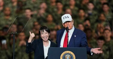 Japan says Trump has invited its leader to the US. It comes as ties with China are strained