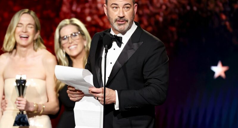 Jimmy Kimmel reveals 'near-death experience' at Critics Choice Awards