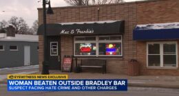 Kankakee man Nicholas Monacelli charged with hate crime after Vinisha Sherrod injured at Mac & Frankie's bar in Bradley: Police