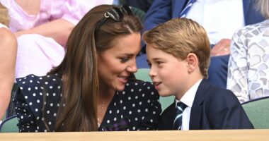 Kate feels the pressure to 'get it right' with Prince George - as she balances raising Britain's future King with giving her son a 'normal' childhood, new profile of the Princess reveals