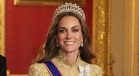 Kate is in 'total control' of her own wardrobe after departure of her stylist of 15 years - as secret messages in her state banquet gowns are revealed