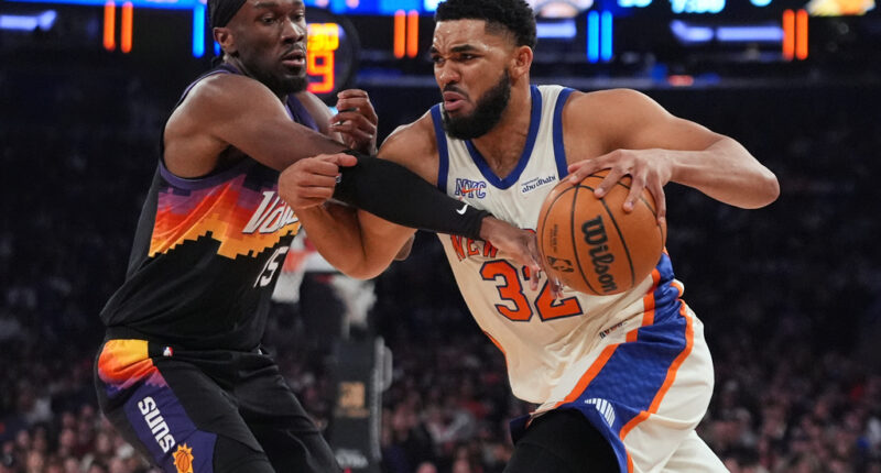 Knicks lose to Suns on alumni night, drop 8th game in last 10